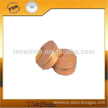 Round Mint Tin Packaging Face cream hand cream tin box